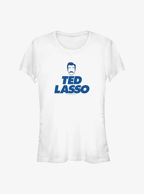 Ted Lasso Face Lockup Girls T-Shirt