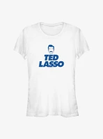 Ted Lasso Face Lockup Girls T-Shirt