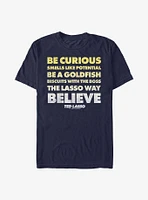 Ted Lasso Quote Stack T-Shirt