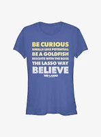 Ted Lasso Quote Stack Girls T-Shirt