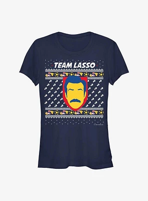 Ted Lasso Team Ugly Sweater Girls T-Shirt