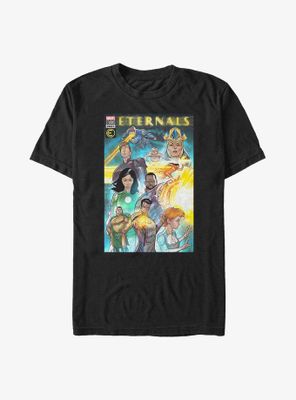 Marvel The Eternals Comic Book Cover T-Shirt