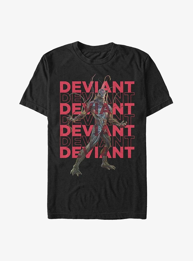 Marvel The Eternals Kro Deviant Repeating T-Shirt