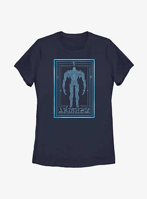 Marvel The Eternals Arishem Poster Womens T-Shirt