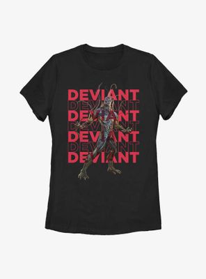 Marvel The Eternals Kro Deviant Repeating Womens T-Shirt