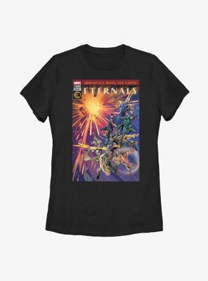 Marvel The Eternals Immortals Walk Earth Issue Womens T-Shirt