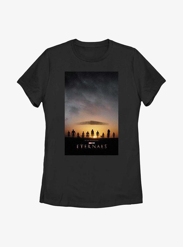 Marvel The Eternals Horizon Poster Womens T-Shirt