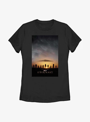 Marvel The Eternals Horizon Poster Womens T-Shirt