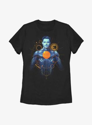 Marvel The Eternals Ikaris Blueprint Womens T-Shirt