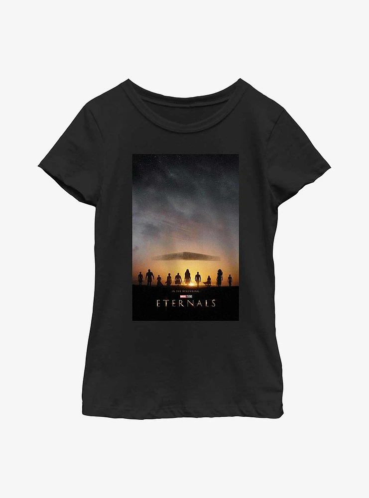 Marvel The Eternals Horizon Poster Girls Youth T-Shirt