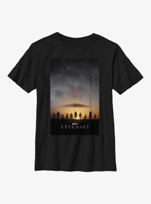 Marvel The Eternals Horizon Poster Youth T-Shirt