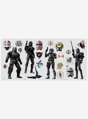 Star Wars Bad Batch Peel & Stick Wall Decals