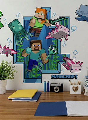 Minecraft Peel & Stick Giant Wall Decal