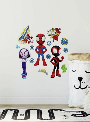 Marvel Spider-Man and Friends Peel & Stick Wall Decals