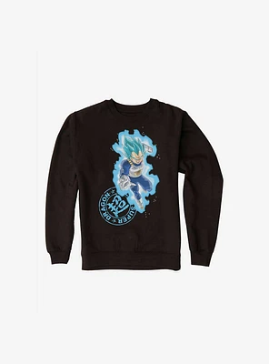 Dragon Ball Super Saiyan Blue Vegeta Sweatshirt
