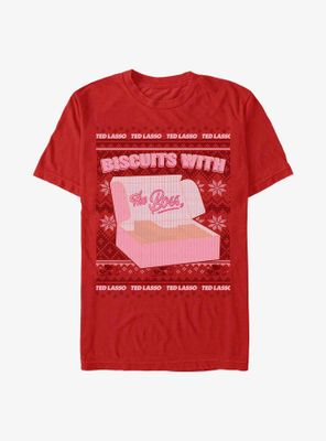 Ted Lasso Biscuits Ugly Sweater T-Shirt