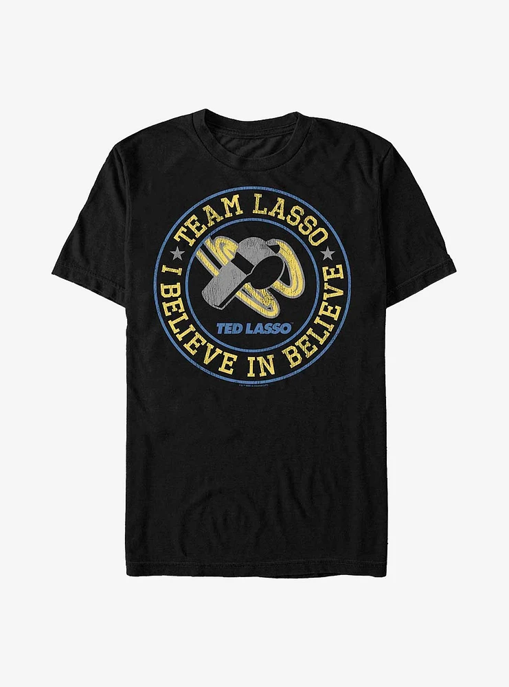 Ted Lasso Believe Whistle T-Shirt