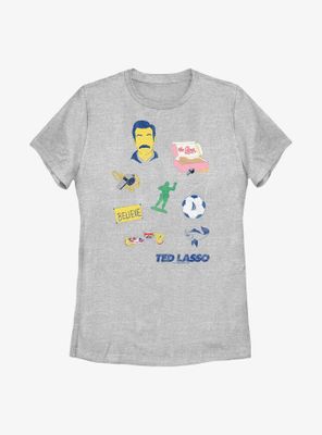 Ted Lasso Icons Womens T-Shirt