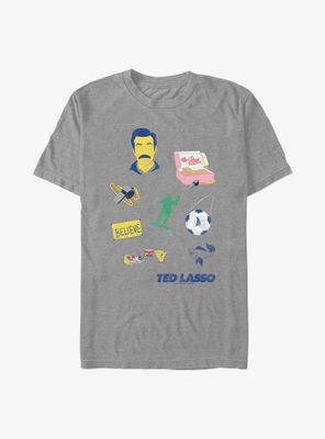 Ted Lasso Icons T-Shirt