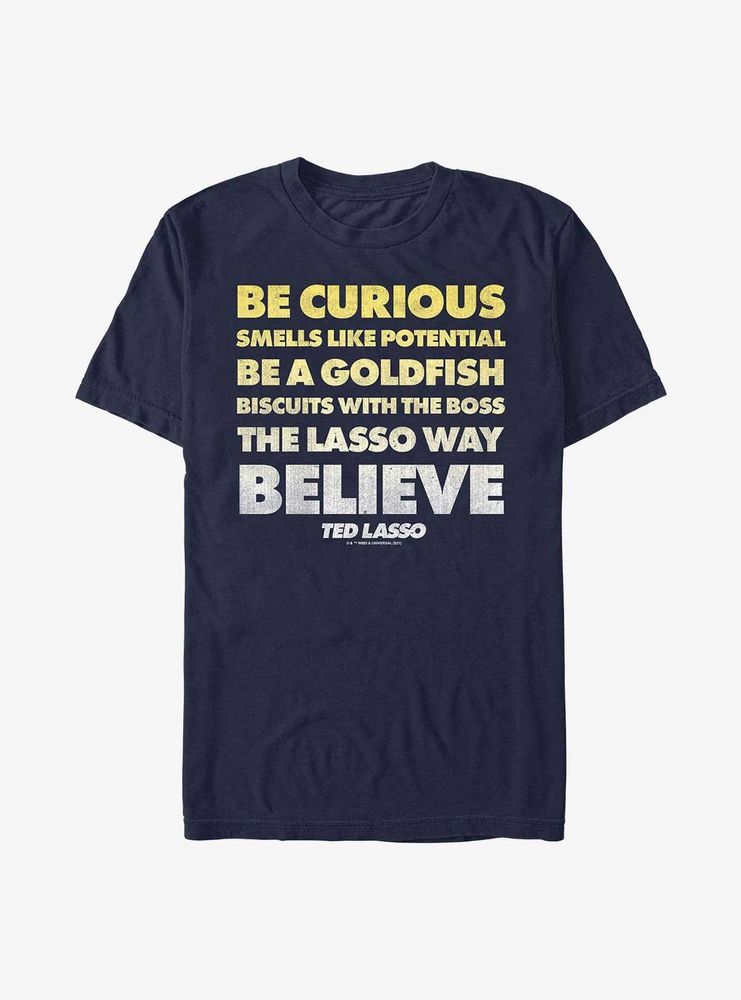 Ted Lasso Quote Stack T-Shirt