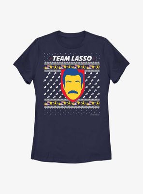 Ted Lasso Team Ugly Sweater Womens T-Shirt