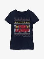 Ted Lasso Ugly Sweater Youth Girls T-Shirt