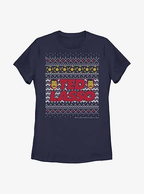 Ted Lasso Ugly Sweater Womens T-Shirt