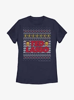 Ted Lasso Ugly Sweater Womens T-Shirt