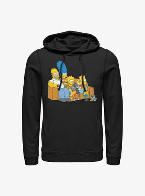 The Simpsons Family Couch Hoodie