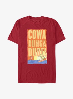 The Simpsons Cowa Bunga Dude T-Shirt