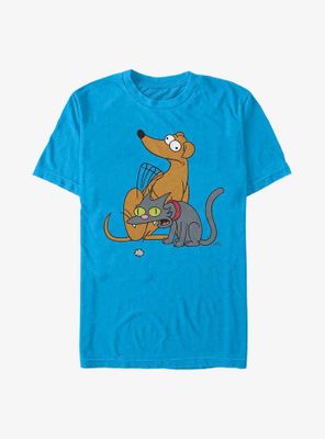 The Simpsons Family Pets T-Shirt