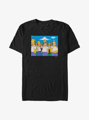 The Simpsons Homer Clones T-Shirt