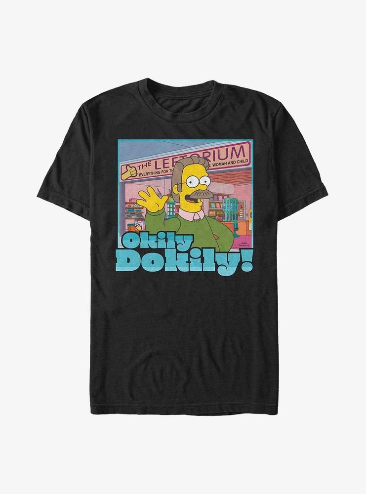 The Simpsons Okily Dokily Ned T-Shirt