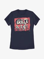 The Simpsons Mad Dad Skills Womens T-Shirt