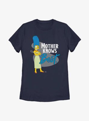 The Simpsons Mother Knows Womens T-Shirt