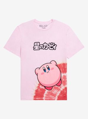 Nintendo Kirby Hovering Radial Dye T-Shirt - BoxLunch Exclusive