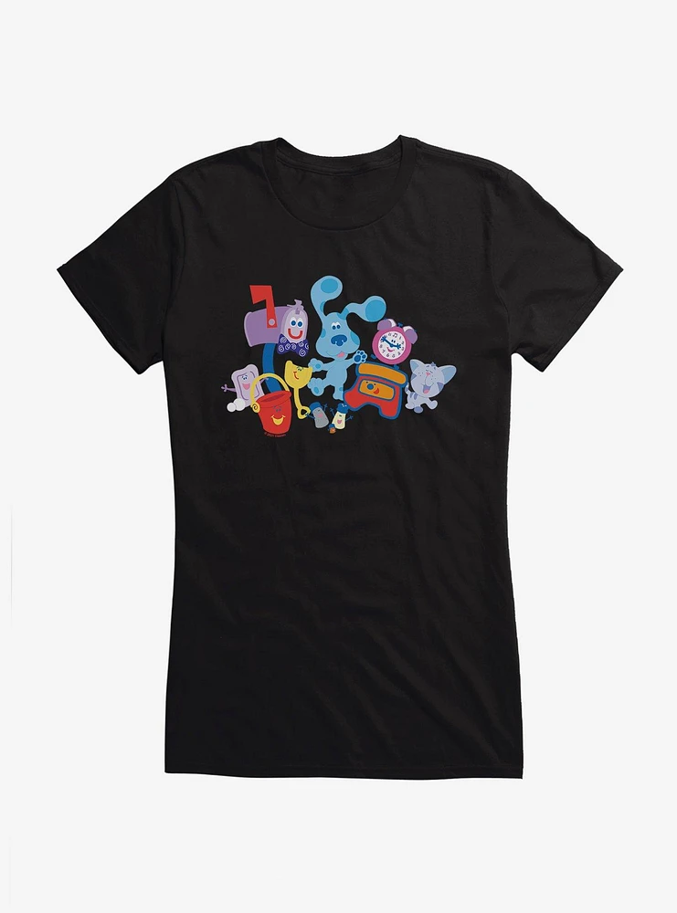 Blue's Clues Group Fun Girls T-Shirt