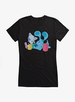 Blue's Clues Periwinkle And Blue Playtime Girls T-Shirt