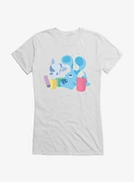 Blue's Clues Periwinkle And Blue Playtime Girls T-Shirt