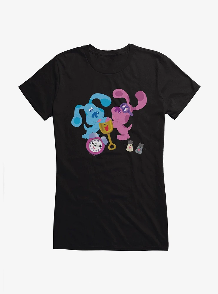 Blue's Clues Playful Group Girls T-Shirt