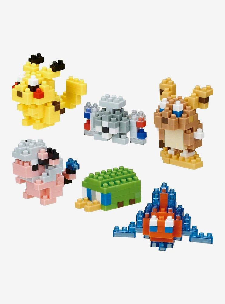 Pokémon Electric Types Nanoblock Set