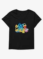 Blue's Clues Group Beach Day Girls T-Shirt Plus