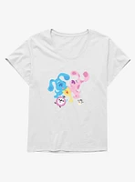 Blue's Clues Group Playtime Girls T-Shirt Plus