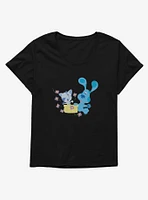 Blue's Clues Periwinkle And Blue Surprise Girls T-Shirt Plus