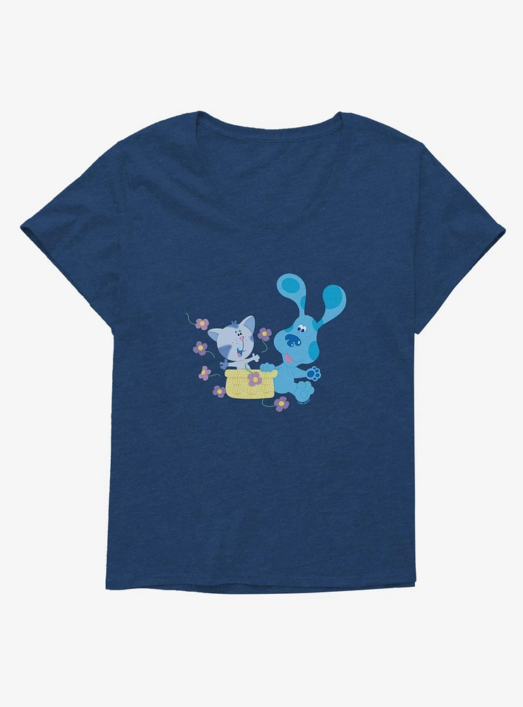 Blue's Clues Periwinkle And Blue Surprise Girls T-Shirt Plus