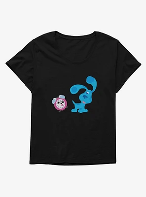 Blue's Clues Tickety Tock And Blue Playtime Girls T-Shirt Plus