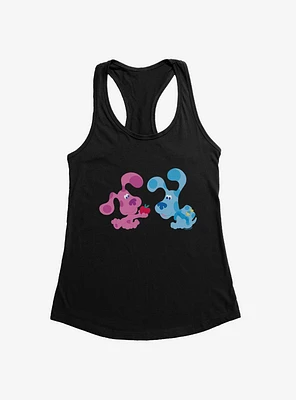 Blue's Clues Magenta And Blue Apple Girls Tank