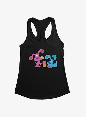 Blue's Clues Magenta And Blue Playtime Girls Tank