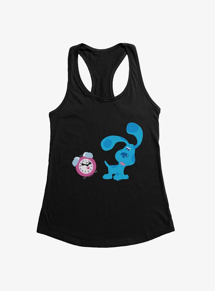 Blue's Clues Tickety Tock And Blue Playtime Girls Tank