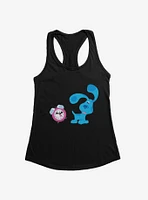 Blue's Clues Tickety Tock And Blue Playtime Girls Tank